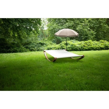 Acamp Liegeschaukel Pattaya Teak-Sand FSC® 3 Acamp Liegeschaukel Pattaya Teak-Sand FSC® – Bild 3