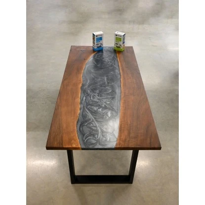 Brilliant Shine Gießharz Oberflächen A+B 7,5 L Transparent 6 Brilliant Shine Gießharz Oberflächen A+B 7,5 L Transparent – Bild 6