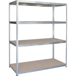 Metall-Schwerlastregal 180 Cm X 160 Cm X 60 Cm Verzinkt