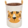 Aufbewahrungskorb Safari Adventure Tigermotiv Ø 35 Cm X 45 Cm