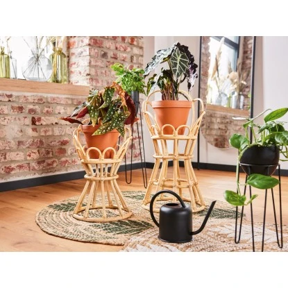 Jute Teppich Natur-Grün Ø 100 Cm 3 Jute Teppich Natur-Grün Ø 100 Cm – Bild 3