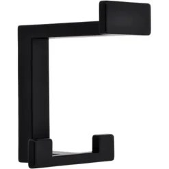 Siro Huthaken 2324 Metall Schwarz Matt Lochabstand 31 Mm