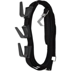 Siro Türgarderobe H206 Haken Textilband Schwarz Länge 2080 Mm Höhenverstellbar