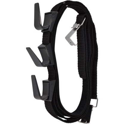 Siro Türgarderobe H206 Haken Textilband Schwarz Länge 2080 Mm Höhenverstellbar 1 Siro Türgarderobe H206 Haken Textilband Schwarz Länge 2080 Mm Höhenverstellbar