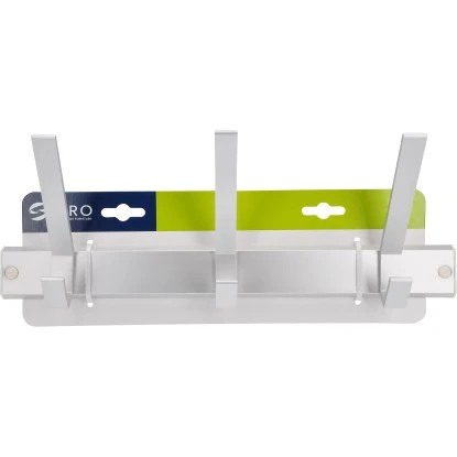 Siro Hakenleiste 1673 Aluminium Länge 330 Mm 2 Siro Hakenleiste 1673 Aluminium Länge 330 Mm – Bild 2