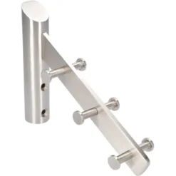 Siro Kleingarderobe 2336 Edelstahl Feingeschliffen Länge 173 Mm