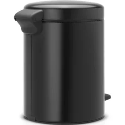 Brabantia Treteimer NewIcon 5 L Matt Black -Wenko Astra Geschaft 4162 112928 Treteimer5L 3