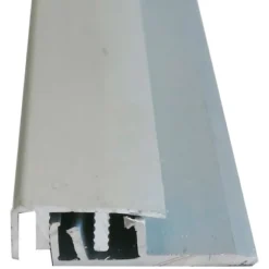 Metallabschlussprofil Für PVC- Und Vinylbeläge 20 Mm Silber