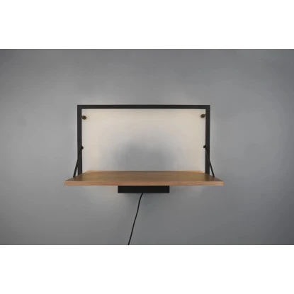 Mirrors & More Metall-Wandregal Becky Mit LED-Stripe 9 W 30 X 50 X 30 Cm 6 Mirrors & More Metall-Wandregal Becky Mit LED-Stripe 9 W 30 X 50 X 30 Cm – Bild 6