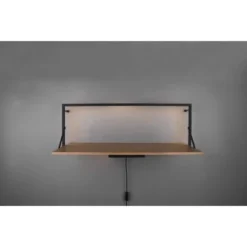 Mirrors & More Metall-Wandregal Becky Mit LED-Stripe 10,5 W 30 X 90 X 30 Cm -Wenko Astra Geschaft 4251820301747 11006800 05