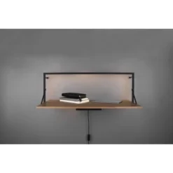 Mirrors & More Metall-Wandregal Becky Mit LED-Stripe 10,5 W 30 X 90 X 30 Cm -Wenko Astra Geschaft 4251820301747 11006800 06