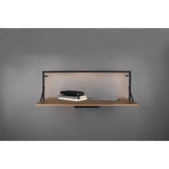 Mirrors & More Metall-Wandregal Becky Mit LED-Stripe 10,5 W 30 X 90 X 30 Cm -Wenko Astra Geschaft 4251820301747 11006800 07