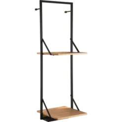 Mirrors & More Metall-Wandregal Becky Mit LED-Stripe 10,5 W 94 X 32 X 30 Cm