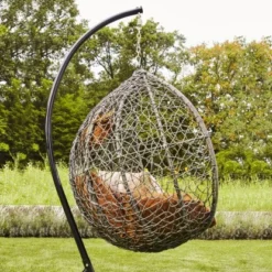 Home Deluxe Hängesessel Cielo Polyrattan Grau 20 Home Deluxe Hängesessel Cielo Polyrattan Grau -Wenko Astra Geschaft 4260255533210 11007200 13