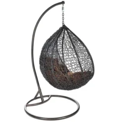 Home Deluxe Hängesessel Cielo Polyrattan Grau 17 Home Deluxe Hängesessel Cielo Polyrattan Grau -Wenko Astra Geschaft 4260255533210 11007200 5