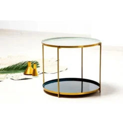 Kayoom Beistelltisch Tessa Grün-Gold 48 Cm X 57 Cm 5 Kayoom Beistelltisch Tessa Grün-Gold 48 Cm X 57 Cm -Wenko Astra Geschaft 427386 4842 1