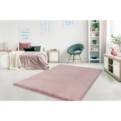 Lalee Teppich Heaven 800 Powderpink 80 Cm X 150 Cm -Wenko Astra Geschaft 445209 4962 4