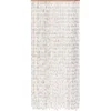 Dekorationsvorhang Ceylon Braun-Beige 200 Cm X 90 Cm X 1 Cm