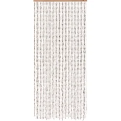 Dekorationsvorhang Ceylon Braun-Beige 200 Cm X 90 Cm X 1 Cm