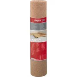 Ökolit® Kork Parkett- Und Laminatunterlage 2 Mm 15 M²
