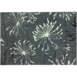 Schöner Wohnen Sauberlaufmatte Manhattan 50 Cm X 70 Cm Pusteblume Grau-Mint