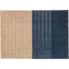 Schöner Wohnen Sauberlaufmatte Manhattan 50 Cm X 70 Cm Streifen Dunkelblau