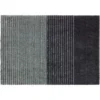 Schöner Wohnen Sauberlaufmatte Manhattan 50 Cm X 70 Cm Streifen Anthrazit-Grau