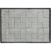 Schöner Wohnen Sauberlaufmatte Manhattan 50 X 70 Cm Streifengitter Silber-Grau
