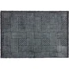 Schöner Wohnen Sauberlaufmatte Manhattan 50x70 Cm Streifengitter Grau-Anthrazit