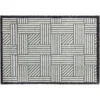 Schöner Wohnen Sauberlaufmatte Manhattan 67 X 100 Cm Streifengitter Silber-Grau