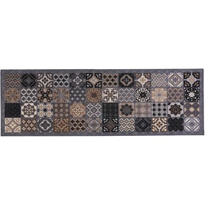 Küchenläufer Patchwork Tiles Grey 50 Cm X 150 Cm 1 Küchenläufer Patchwork Tiles Grey 50 Cm X 150 Cm
