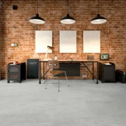 Click-Vinylboden Fliese Graz Betonoptik Mit Integrierter Trittschalldämmung -Wenko Astra Geschaft 492929 1372 3