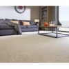Teppichboden Agadir Dunkelbeige Meterware Breite: 400 Cm