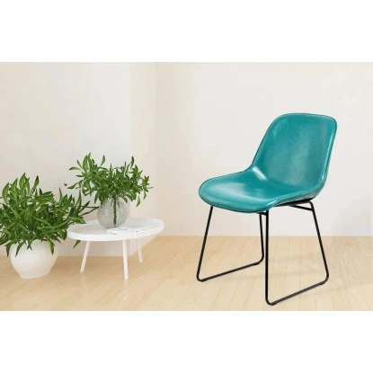 Esszimmerstuhl 2er-Set Cora 110 Petrol 5 Esszimmerstuhl 2er-Set Cora 110 Petrol – Bild 5