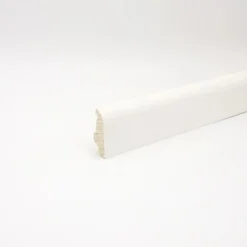 Sockelleiste Clipfix B Schräg Starkfolie Weiß 19 X 38 X 2500 Mm
