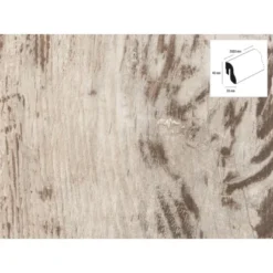 OBI Sockelleiste Fresco 60 Mm X 20 Mm X 2.600 Mm -Wenko Astra Geschaft 5145875 picture 3