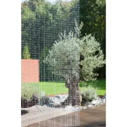 Dekorationsvorhang Kristall Transparent 90 Cm X 200 Cm -Wenko Astra Geschaft 520990 4165 361756 2