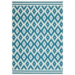 Teppich Icon 510 Elfenbein-Türkis 120 Cm X 170 Cm