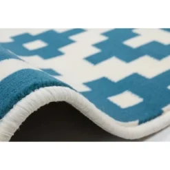 Teppich Icon 510 Elfenbein-Türkis 120 Cm X 170 Cm -Wenko Astra Geschaft 54743 4842 4056216146533 3