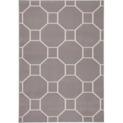 Teppich Retro 310 Taupe-Elfenbein 160 Cm X 230 Cm
