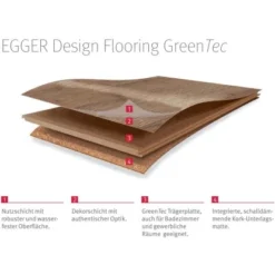 Egger Designboden GreenTec EHD034 Jura Schiefer Anthrazit 7,5 X 246 X 1292 Mm -Wenko Astra Geschaft 561415 2782 5