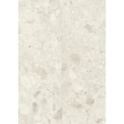 Egger Home Laminatboden Kingsize EHL137 Triestino Terrazzo Weiß 8x327x1292 Mm