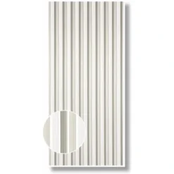 Streifenvorhang Grau-Weiß 90 Cm X 200 Cm