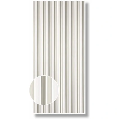 Streifenvorhang Grau-Weiß 90 Cm X 200 Cm 1 Streifenvorhang Grau-Weiß 90 Cm X 200 Cm