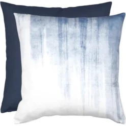 Kissen Moon Blau-Weiß 45 Cm X 45 Cm