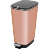 Tret-Mülleimer 42 L Kupfer