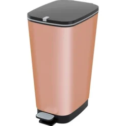 Tret-Mülleimer 42 L Kupfer