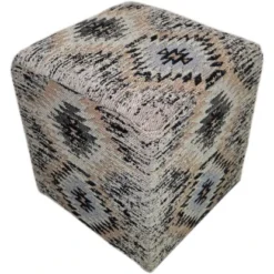 Pouf Bavaria 410 Grau 42 Cm X 42 Cm