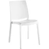 Stapelstuhl London Aus Kunststoff U. Fiberglass Matt Weiss 83 Cm X 43 Cm X 55cm