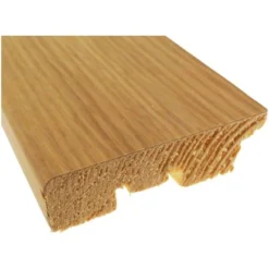 Sockelleiste Eiche Weiß-geölt Furniert 58 Mm X 16 Mm Länge 2400 Mm